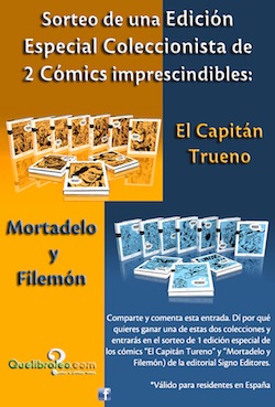 ¿Quieres ganar una Edición Especial Coleccionista de 2 Cómics imprescindibles?
