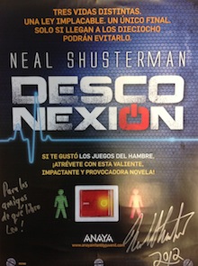 Sorteamos 5 ejemplares dedicados de 'Desconexión' de Neal Shusterman