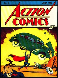 Un libro de cómics de Superman de 1938 se subasta por más de 130.000 euros