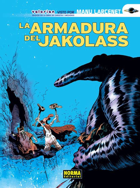 Portada de VALERIAN VISTO POR LARCENET - LA ARMADURA DEL JAKOLASS