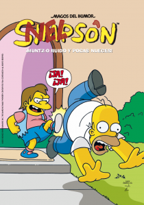 Portada de SIMPSON Nº 38. ¡MUNTZ-O RUIDO Y POCAS NUECES!