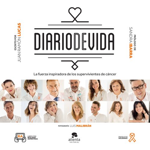 Portada de DIARIO DE VIDA. La fuerza inspiradora de los supervivientes de cáncer