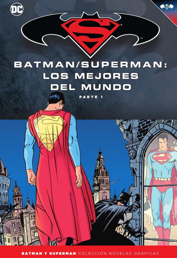 Portada de BATMAN Y SUPERMAN Nº 49: LOS MEJORES DEL MUNDO. Parte 1