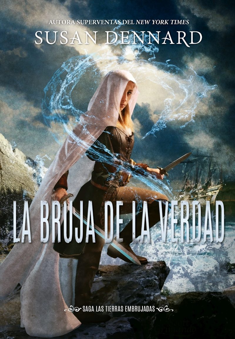 Portada de LA BRUJA DE LA VERDAD. Las tierras embrujadas 1