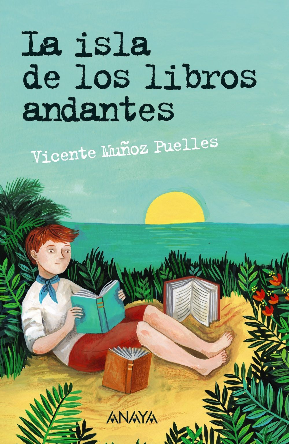 Portada de LA ISLA DE LOS LIBROS ANDANTES