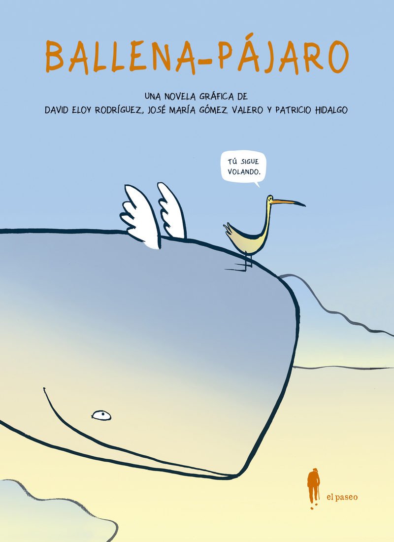 Portada de BALLENA-PÁJARO. Una novela gráfica