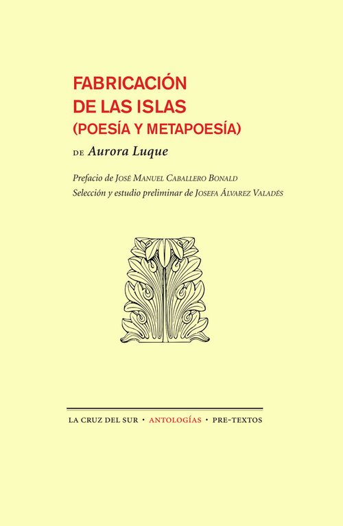 Portada de FABRICACIÓN DE LAS ISLAS (Poesía y Metapoesía)