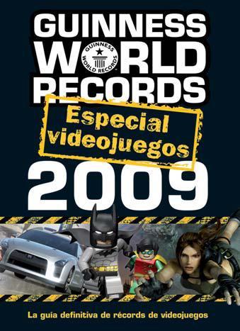 Portada de GUINNESS WORLD RECORDS 2009 ESPECIAL VIDEOJUEGOS
