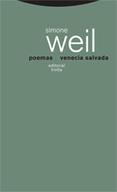 Portada de POEMAS. VENECIA SALVADA