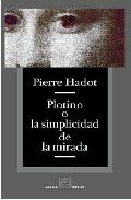Portada de PLOTINO O LA SIMPLICIDAD DE LA MIRADA