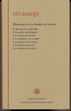 Portada de MEMORIAS DE UN HOMBRE DE ACCIÓN, Tomo I