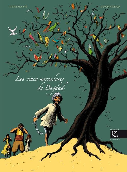 Portada de LOS CINCO NARRADORES DE BAGDAD