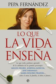 Portada de LO QUE LA VIDA ENSEÑA