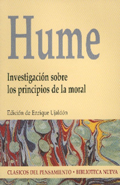 Portada de INVESTIGACIÓN SOBRE LOS PRINCIPIOS DE LA MORAL