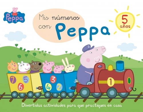 Portada de PEPPA PIG. MIS NÚMEROS CON PEPPA