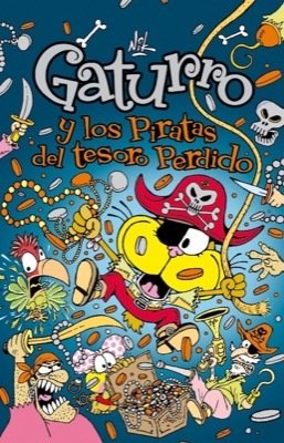 Portada de GATURRO Y LOS PIRATAS DEL TESORO PERDIDO