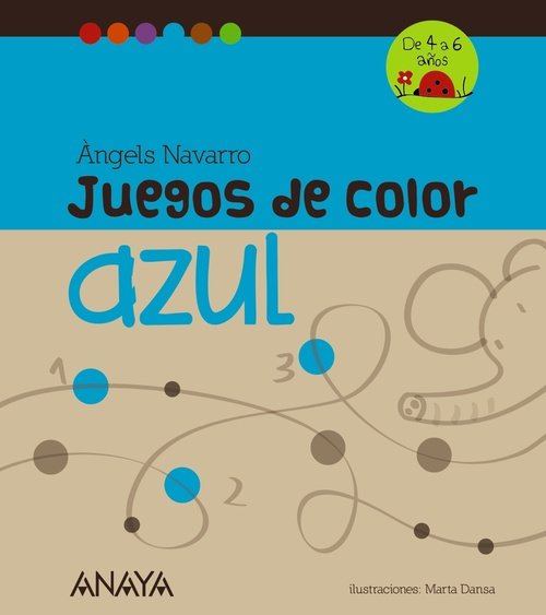 Portada de JUEGOS DE COLOR AZUL