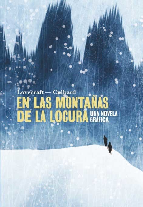 Portada de EN LAS MONTAÑAS DE LA LOCURA. Una novela gráfica