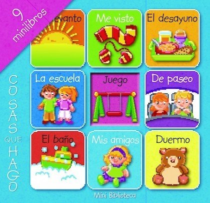 COSAS QUE HAGO. Estuche con 9 minilibros
