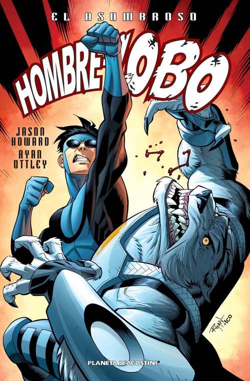 Portada de EL ASOMBROSO HOMBRE LOBO Nº2