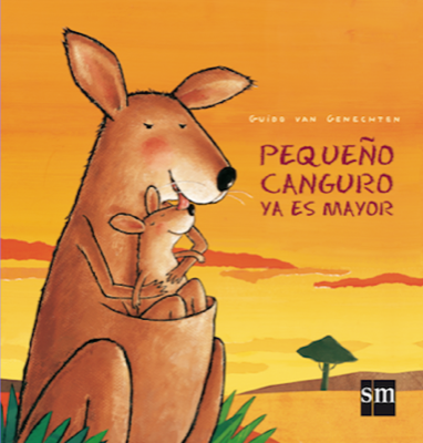 Portada de PEQUEÑO CANGURO YA ES MAYOR