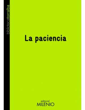 Portada de LA PACIENCIA