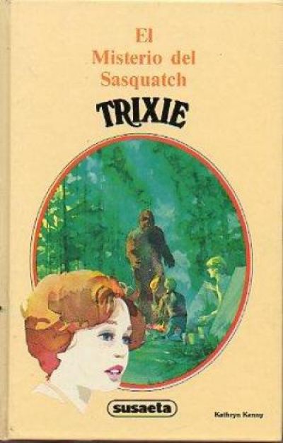Portada de EL MISTERIO DEL SASQUATCH. Trixie Belden 1