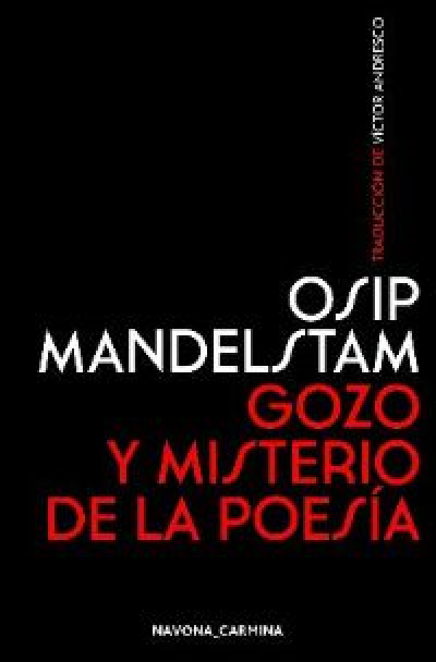 Portada de GOZO Y MISTERIO DE LA POESÍA
