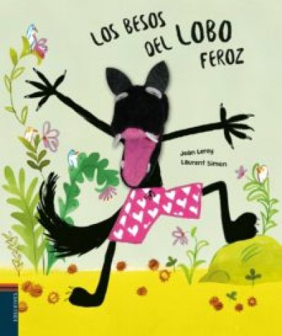 Portada de LOS BESOS DEL LOBO FEROZ LIBRO-MARIONETA