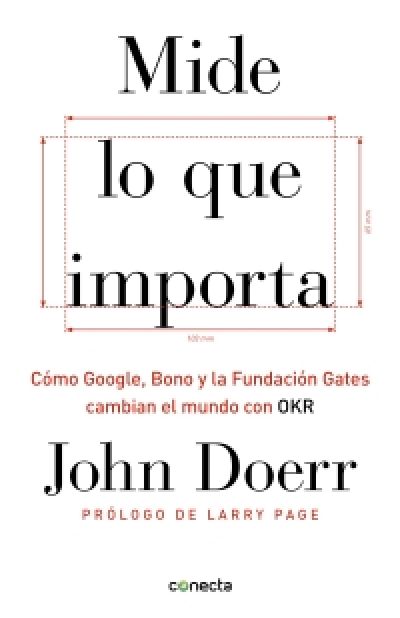 Portada de MIDE LO QUE IMPORTA. Cómo Google, Bono y la Fundación Gates cambian el mundo con OKR