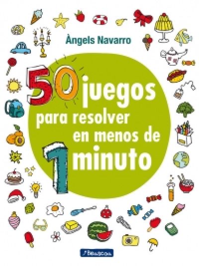 Portada de 50 JUEGOS PARA RESOLVER EN MENOS DE 1 MINUTO