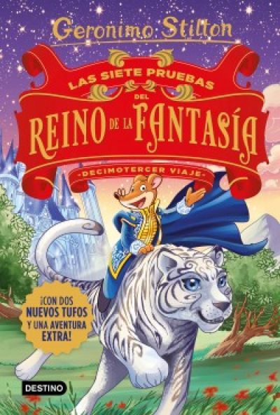 Portada de LAS SIETE PRUEBAS DEL REINO DE LA FANTASÍA. Decimotercer viaje