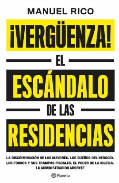 Portada de ¡VERGÜENZA! El escándalo de las residencias