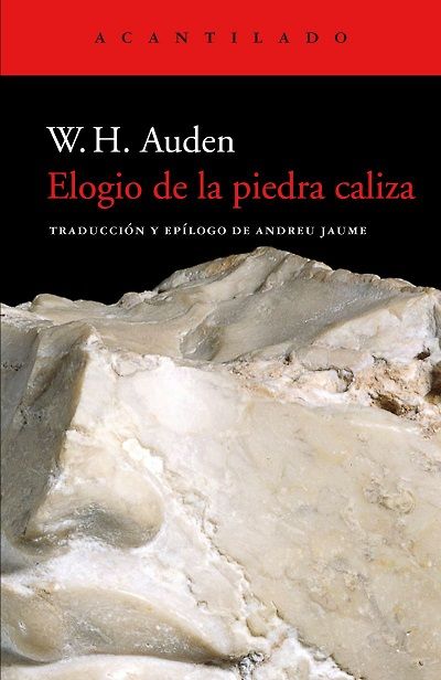 Portada de ELOGIO DE LA PIEDRA CALIZA