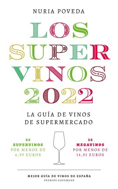 Portada de LOS SUPERVINOS 2022. La guía de vinos de supermercado