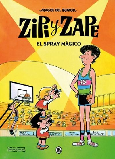 Portada de ZIPI Y ZAPE. El spray mágico (Magos del humor)