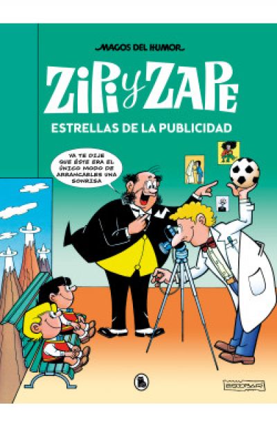 Portada de ZIPI Y ZAPE. Estrellas de la publicidad (Magos del Humor 215)