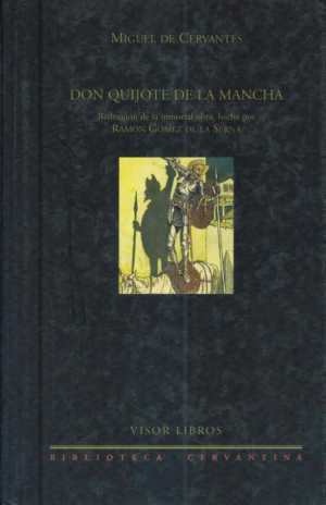Portada de DON QUIJOTE DE LA MANCHA. Reducción de la inmortal obra hecha por Ramón Gómez de la Serna