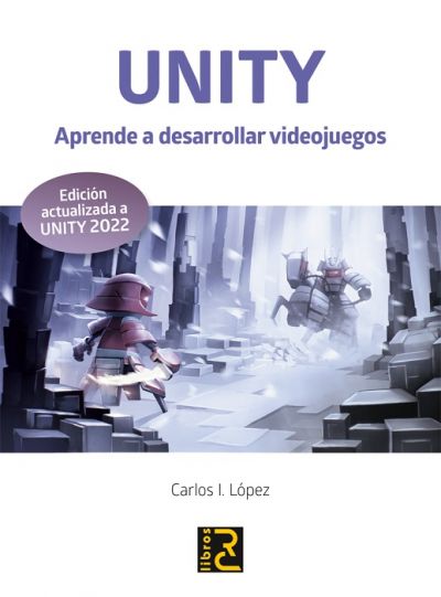 Portada de UNITY. Aprende a desarrollar videojuegos