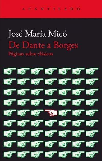 Portada de DE DANTE A BORGES. Páginas sobre clásicos