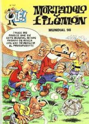 Portada de MUNDIAL 98' MORTADELO Y FILEMÓN