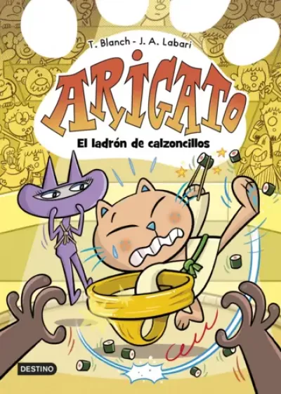 Portada de ARIGATO 2. El ladrón de calzoncillos