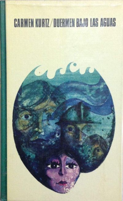 Portada de DUERMEN BAJO LAS AGUAS