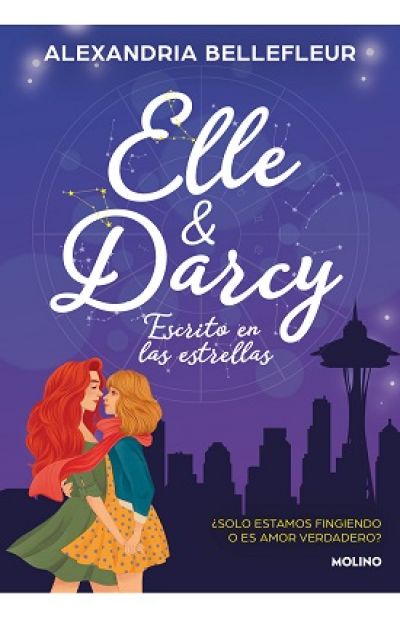 Portada de ELLE Y DARCY: Escrito en las estrellas