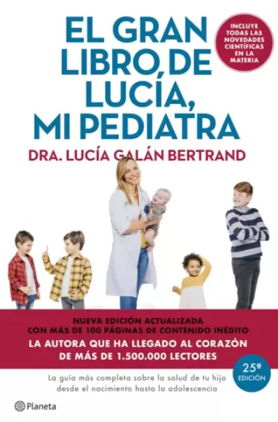 Portada de EL GRAN LIBRO DE LUCÍA, MI PEDIATRA