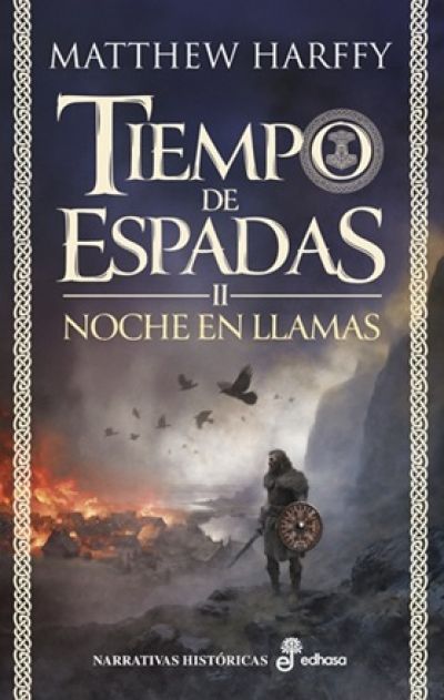 Portada de TIEMPO DE ESPADAS II: Noche en llamas