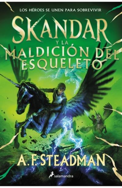Portada de SKANDAR y la maldición del esqueleto