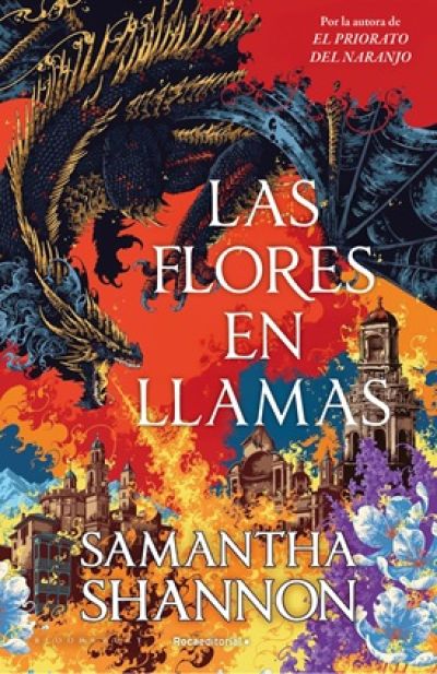 Portada de LAS FLORES EN LLAMAS