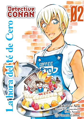 Portada de DETECTIVE CONAN. LA HORA DEL TÉ DE CERO Nº 02/06