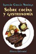 Portada de SOBRE COCINA Y GASTRONOMÍA